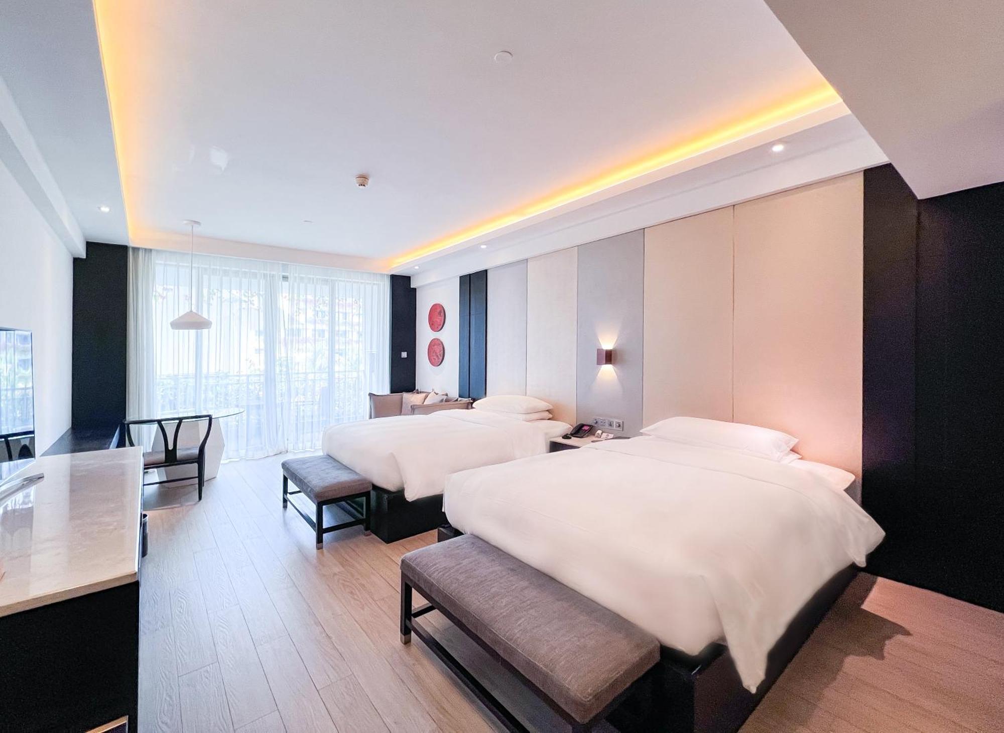 Palace Resort Yalong Bay Sanya Bagian luar foto