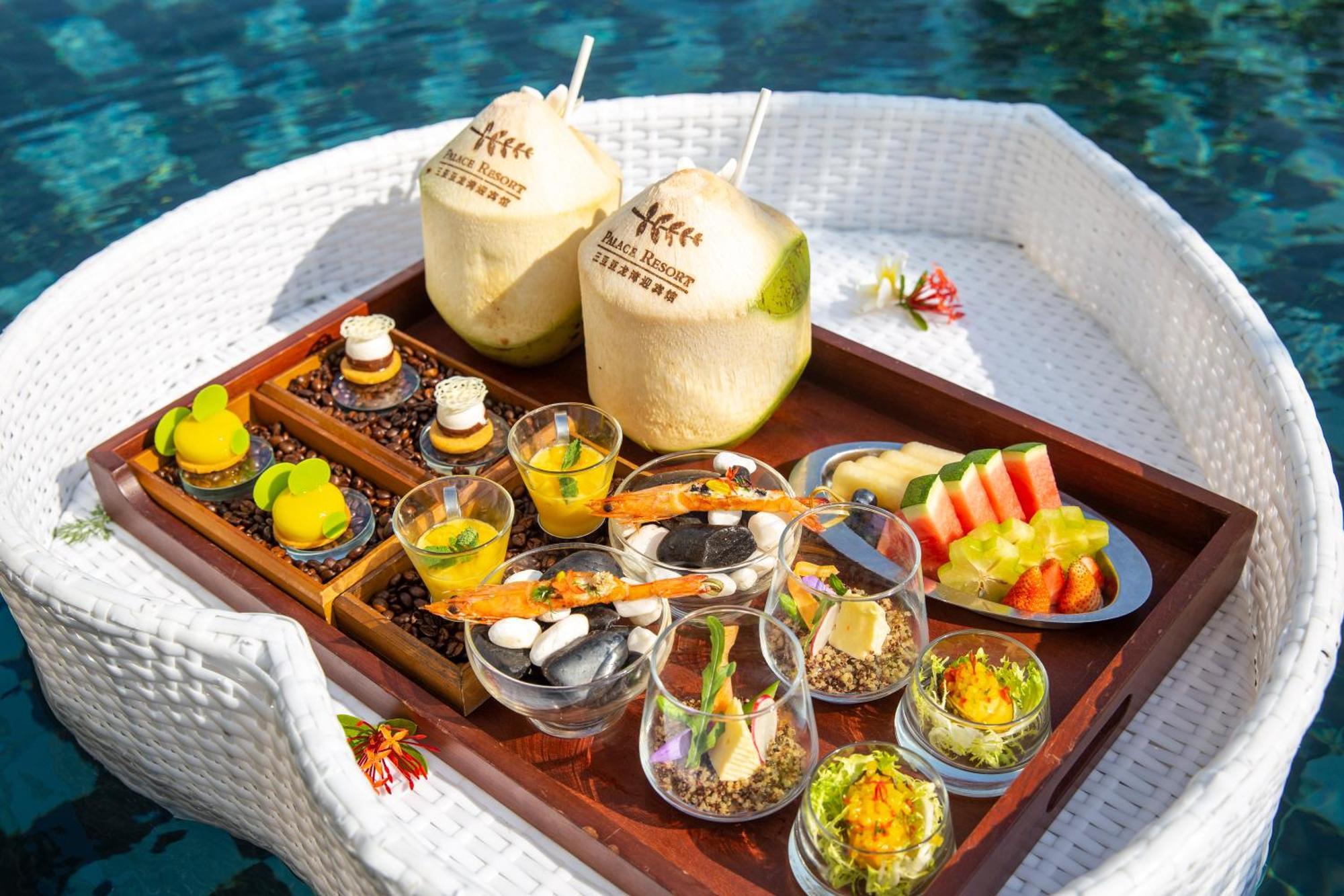 Palace Resort Yalong Bay Sanya Bagian luar foto